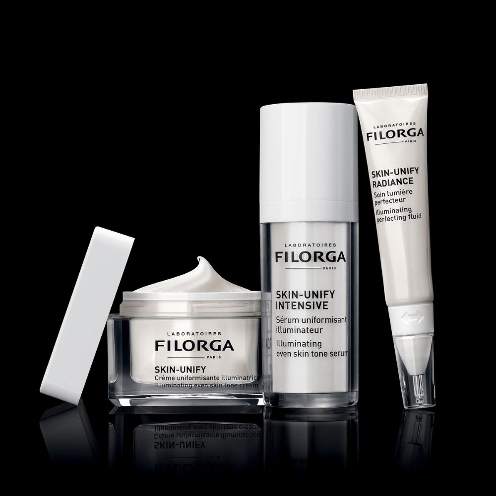 Filorga Skin-Unify anti-dark spot skincare collection products